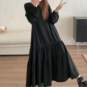 NWT MAXI SWEATSHIRT DRESS